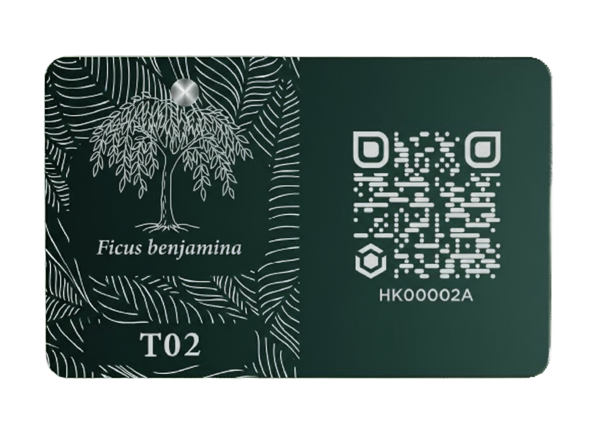 Targa ID digitale - fronte